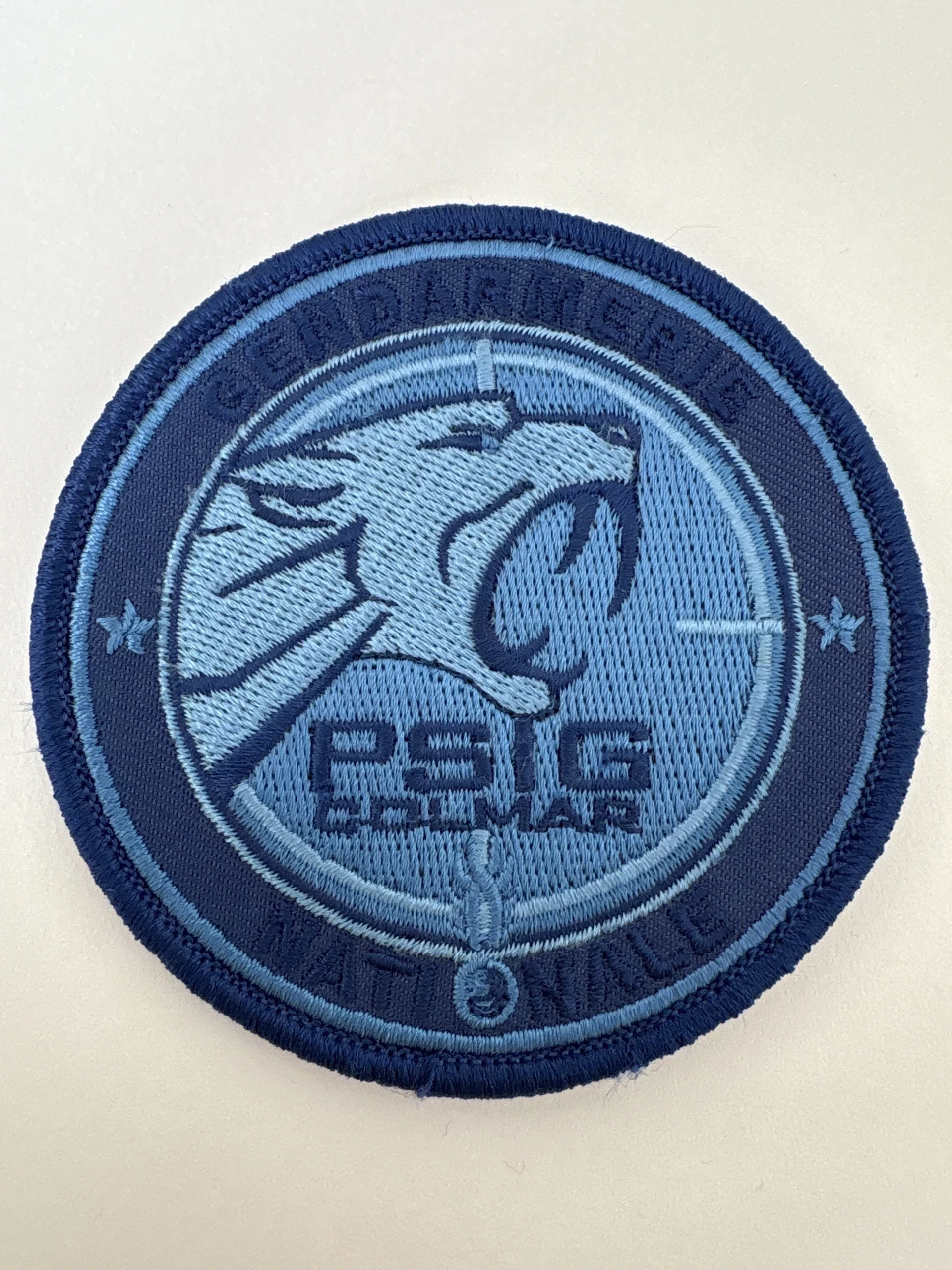 Patch PSIG colmar bleu