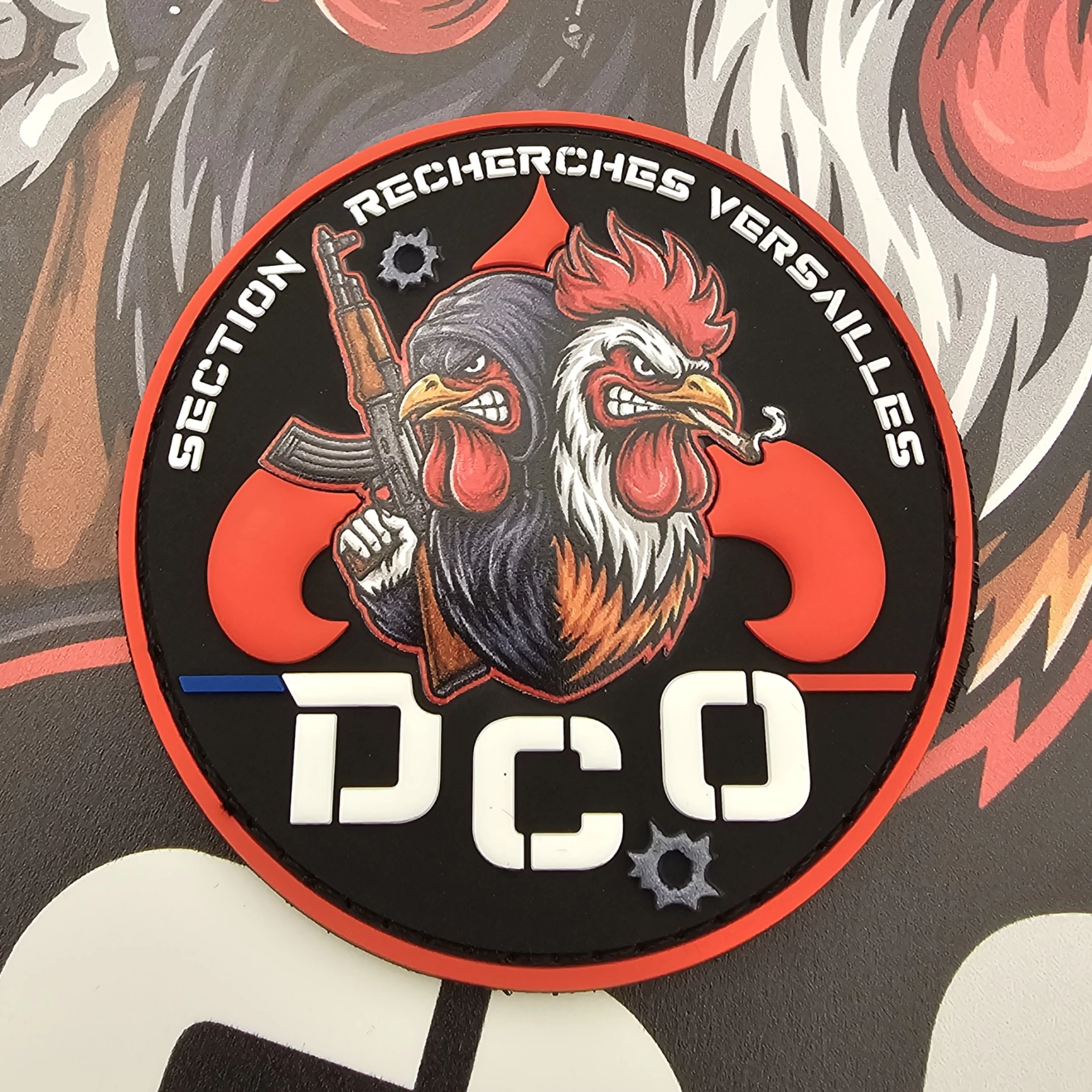 Écusson DCO couleur