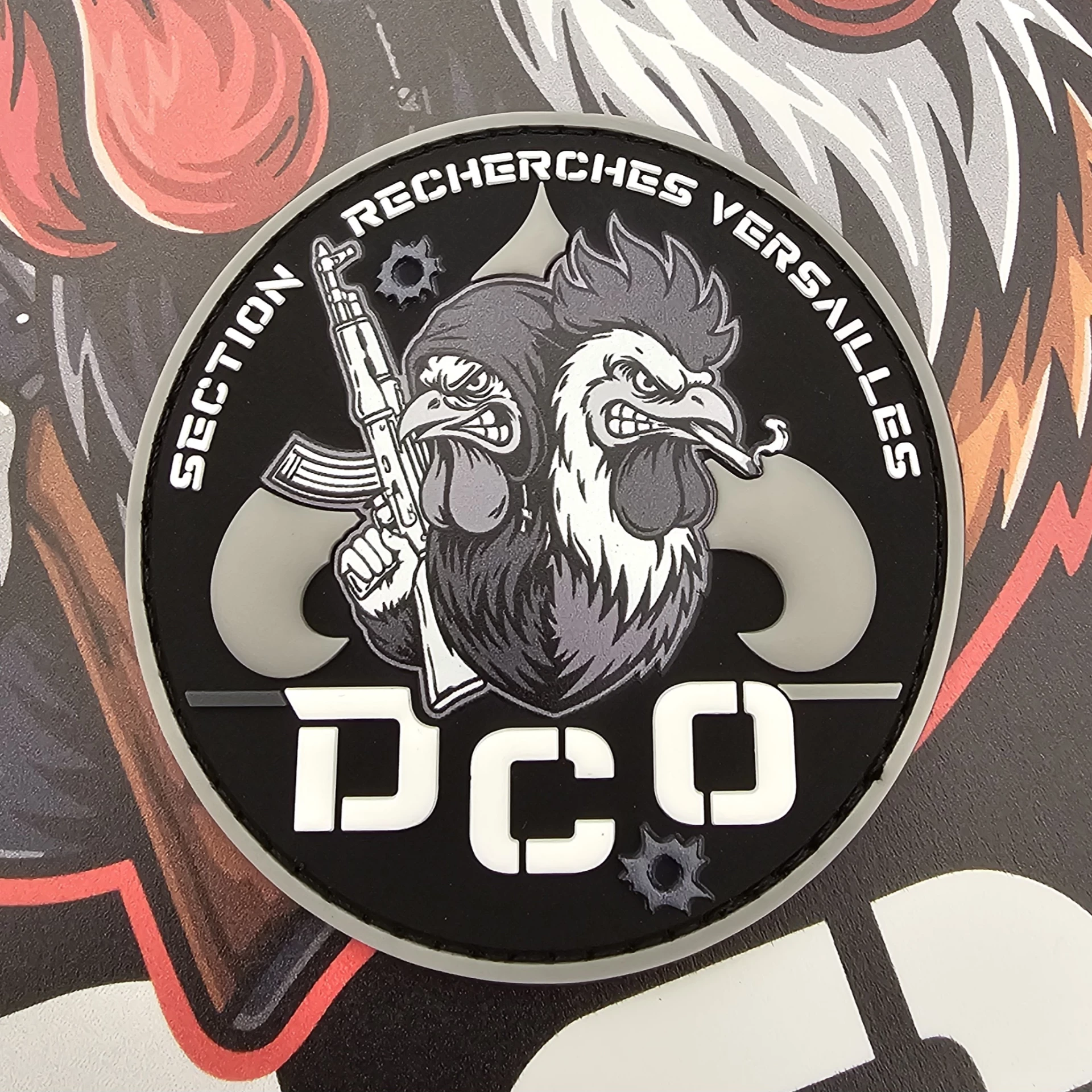 Écusson DCO basse visibilité