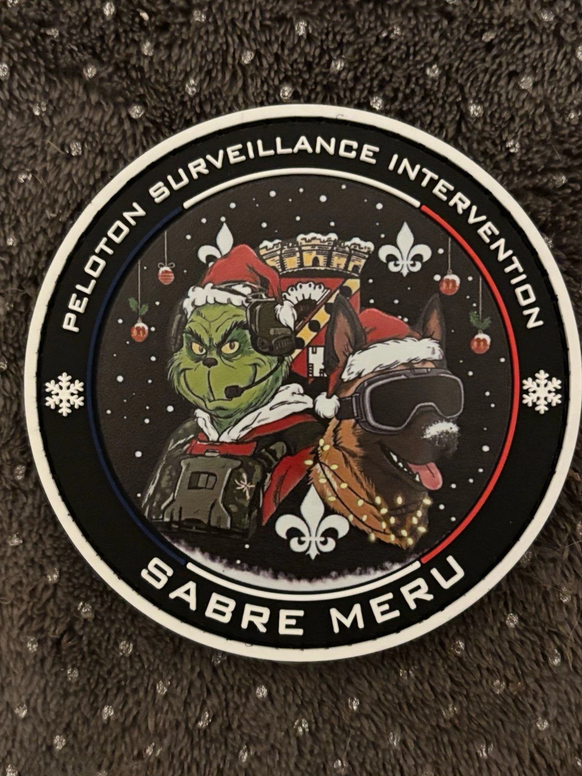 Écusson PSIG MERU édition NOËL