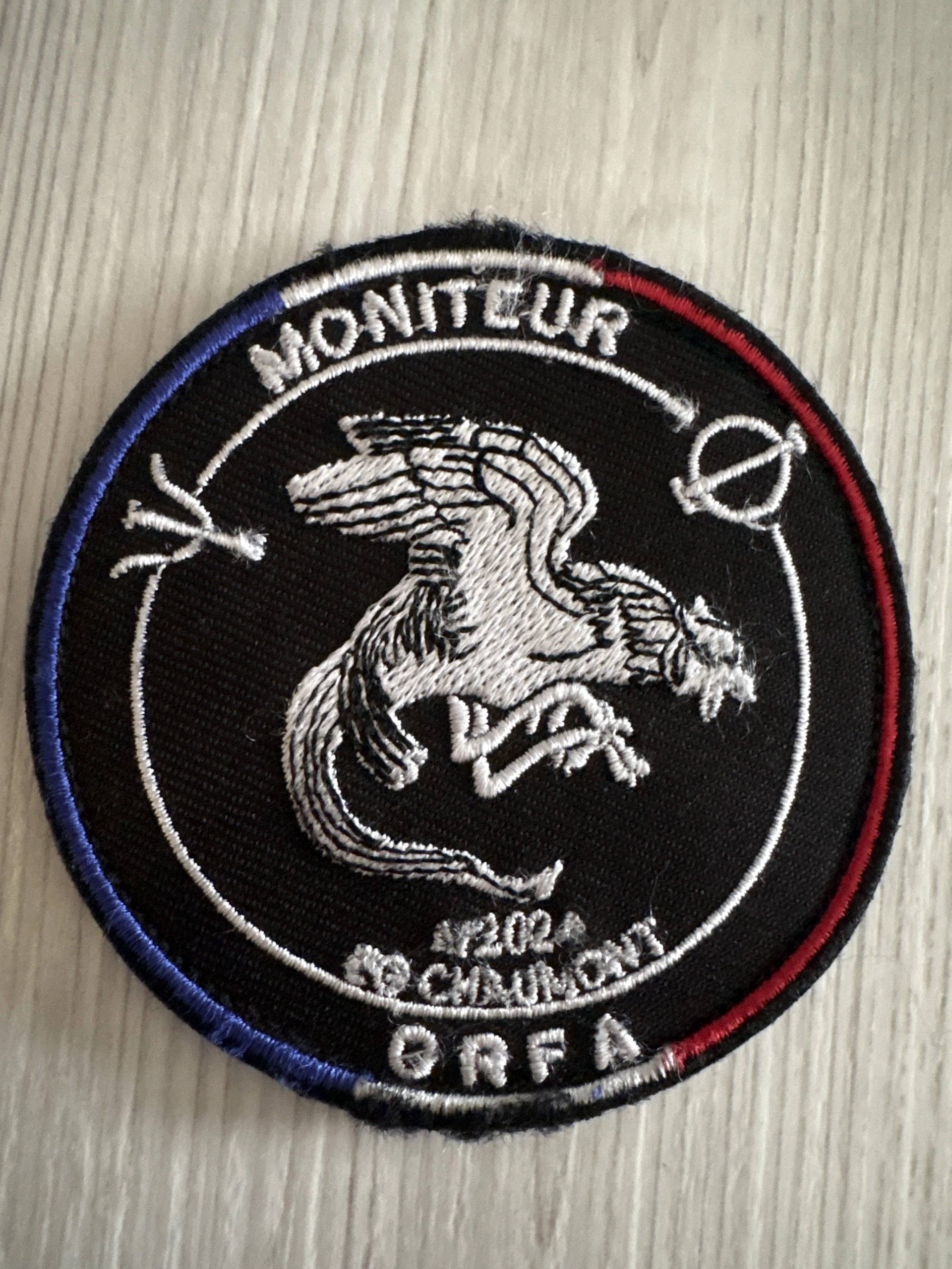 Écusson Moniteur ORFA – Formation à l’école de Chaumont