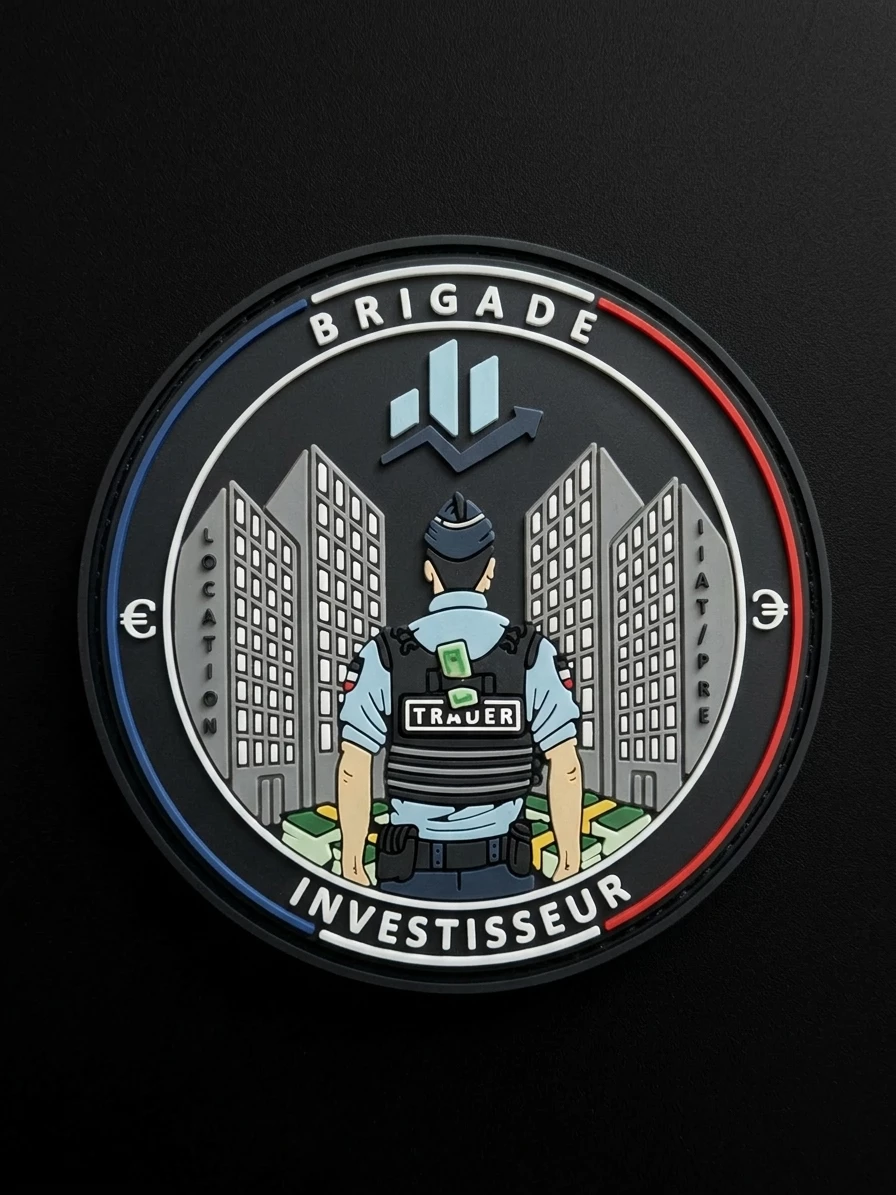 Ecusson Gend'Epargne Brigade Investisseur